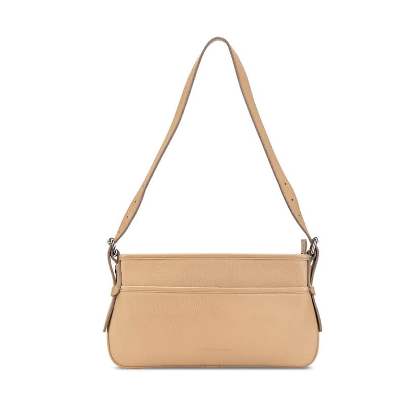 Burberry Leather Shoulder Bag Brown Leather Good condition - Front View