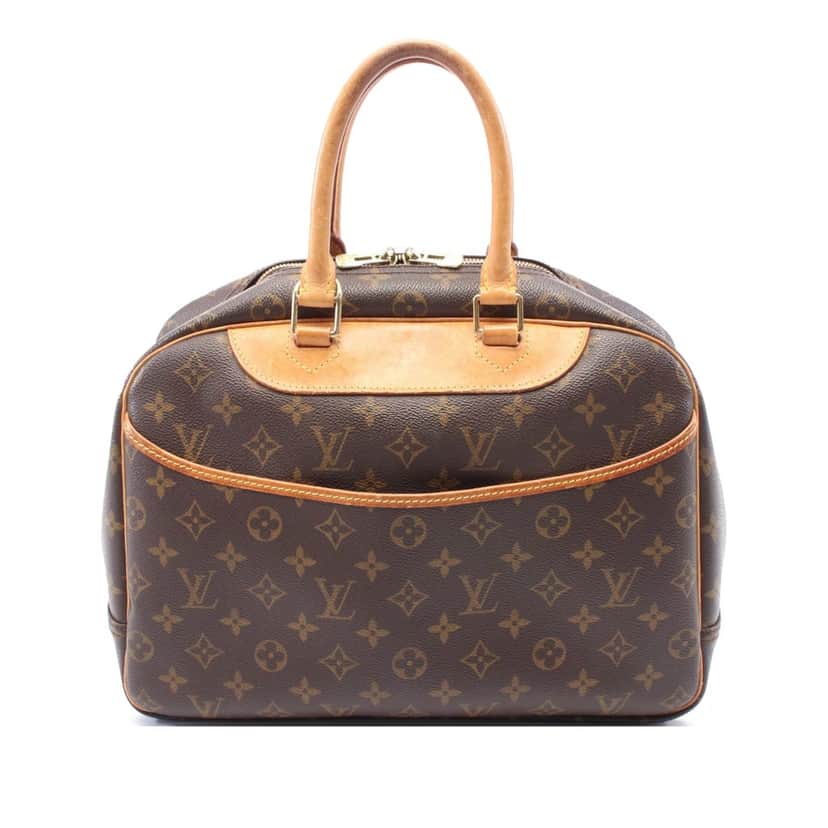 Louis Vuitton Monogram Deauville Brown Canvas Good condition - Front View