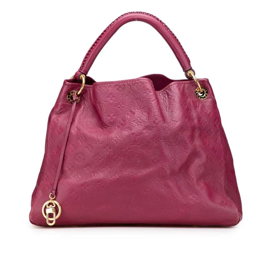 Louis Vuitton Monogram Empreinte Artsy MM Red Leather Very good condition - Front View