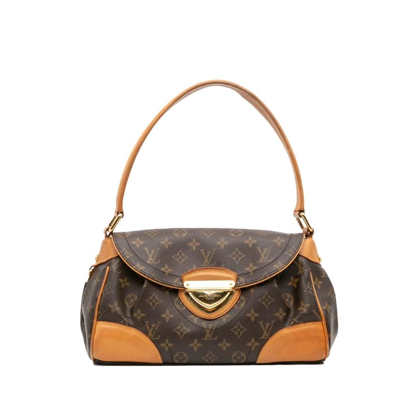 Louis Vuitton Monogram Beverly MM Brown Canvas Good condition - Front View