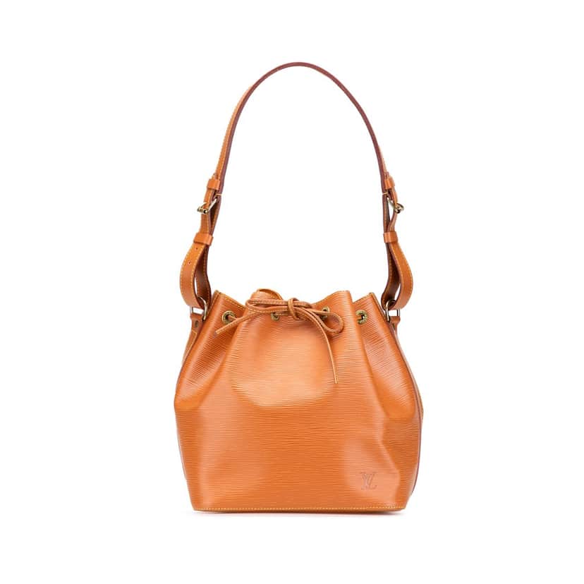 Louis Vuitton Epi Petit Noe Brown Leather Good condition - Front View