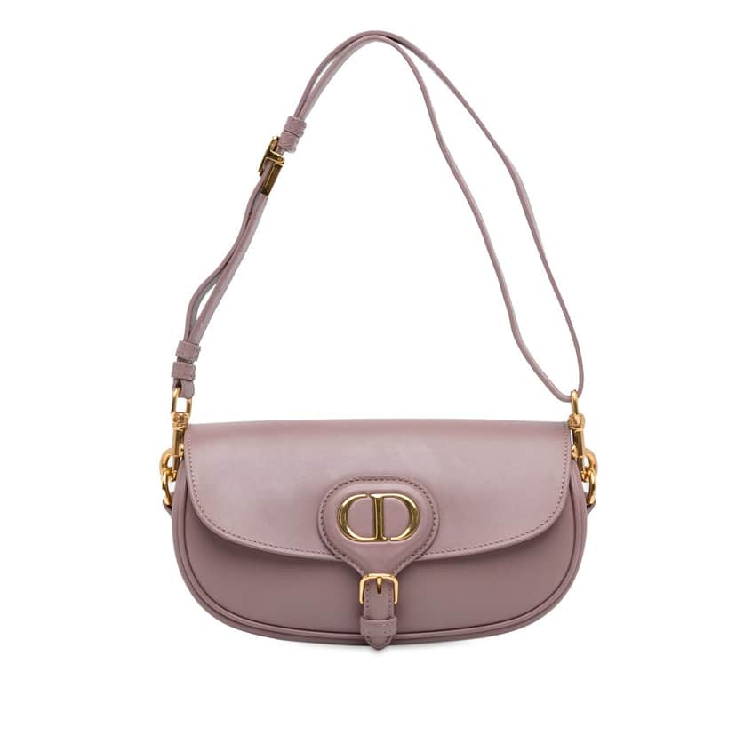 Dior Leather East West Bobby Bag Brown Leather Good condition - Front View