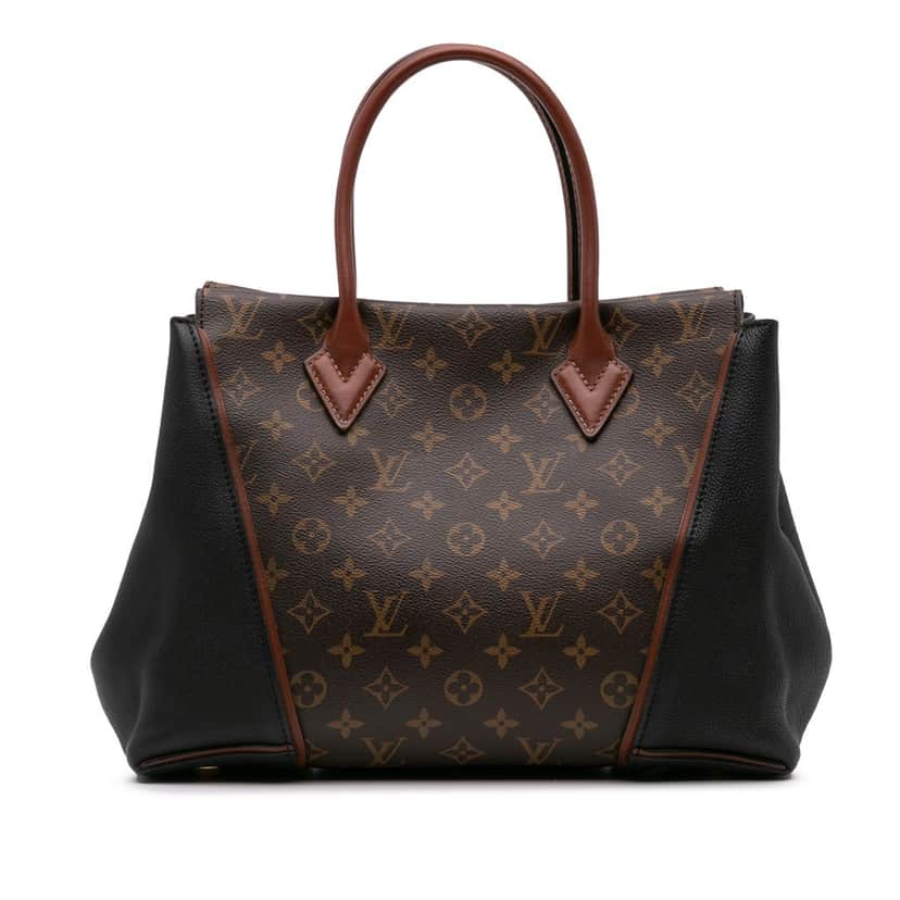 Louis Vuitton Monogram W PM Tote Brown Canvas Good condition - Front View