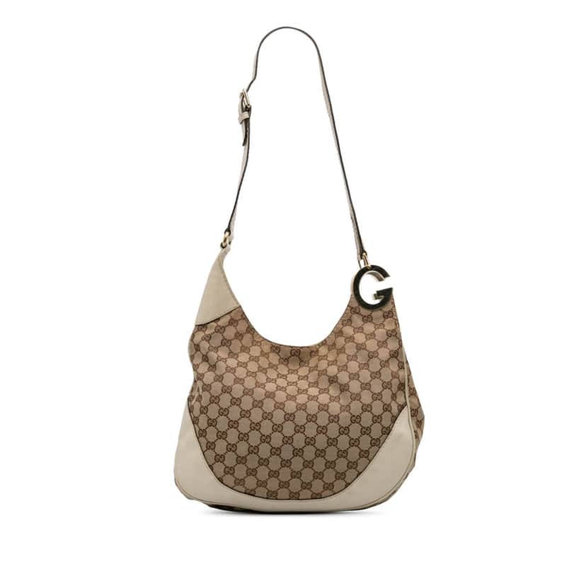 Gucci GG Canvas Charlotte Crossbody Brown Canvas Good condition - Front View
