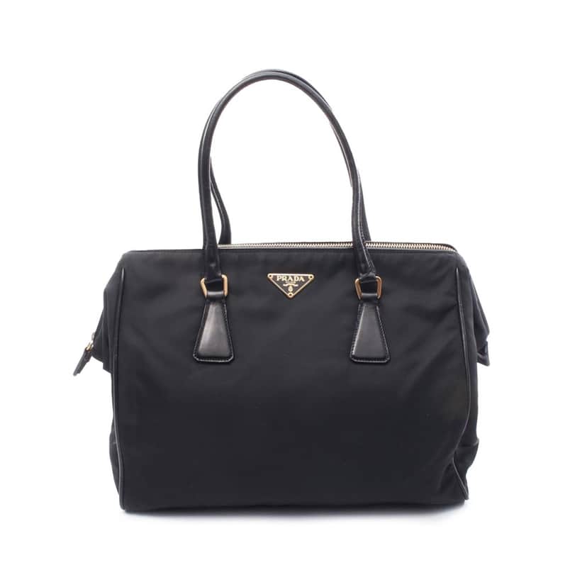 Prada Tessuto Handbag Black Good condition - Front View