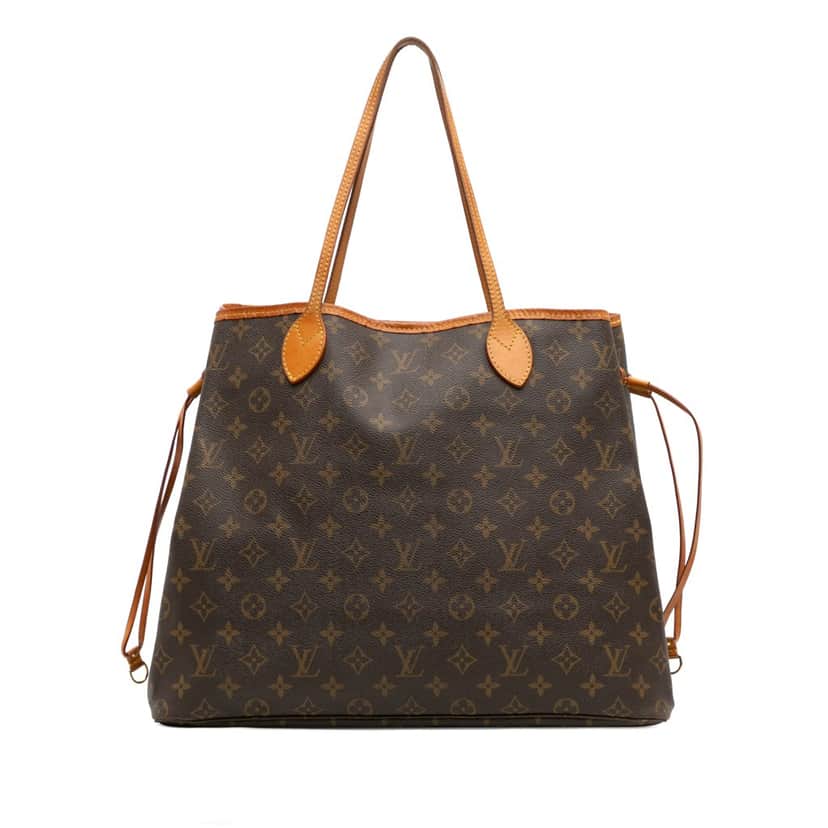 Louis Vuitton Monogram Neverfull GM Brown Canvas Good condition - Front View