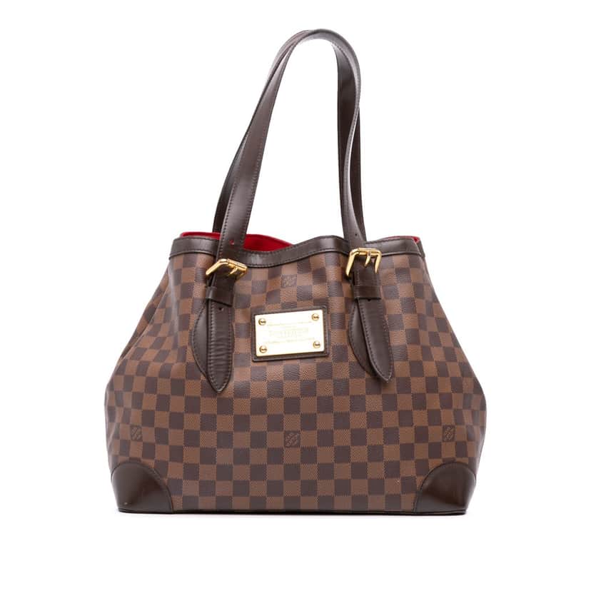 Louis Vuitton Damier Ebene Hampstead GM Brown Canvas Good condition - Front View