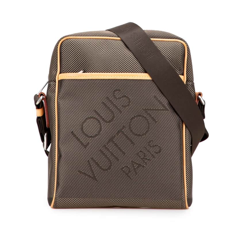 Louis Vuitton Damier Geant Citadin Messenger Bag Brown Canvas Good condition - Front View