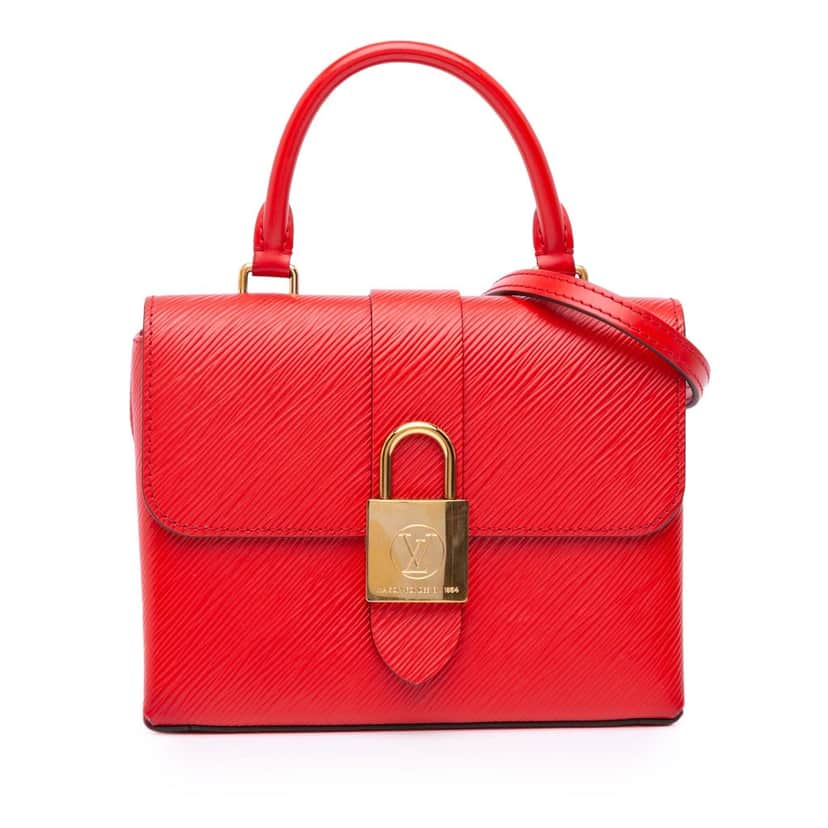 Louis Vuitton Epi Locky BB Red Leather Good condition - Front View