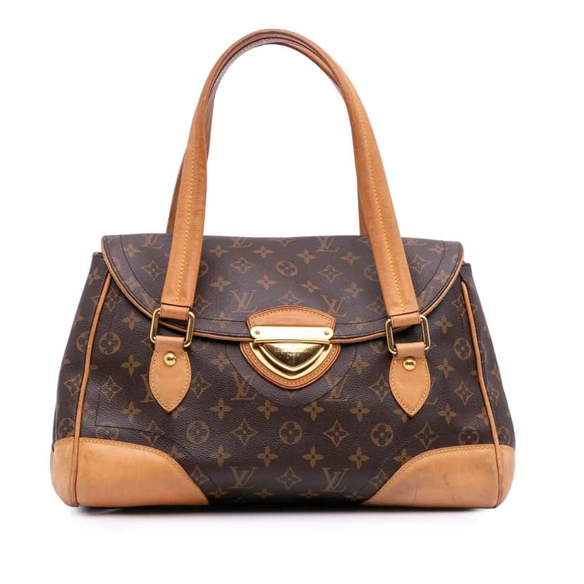 Louis Vuitton Monogram Beverly GM Brown Canvas Good condition - Front View