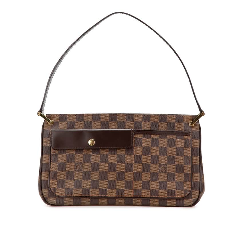 Louis Vuitton Damier Ebene Aubagne Brown Canvas Good condition - Front View