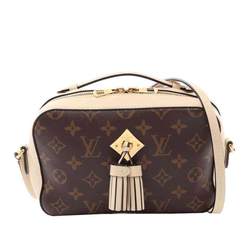Louis Vuitton Monogram Saintonge Brown Canvas Good condition - Front View