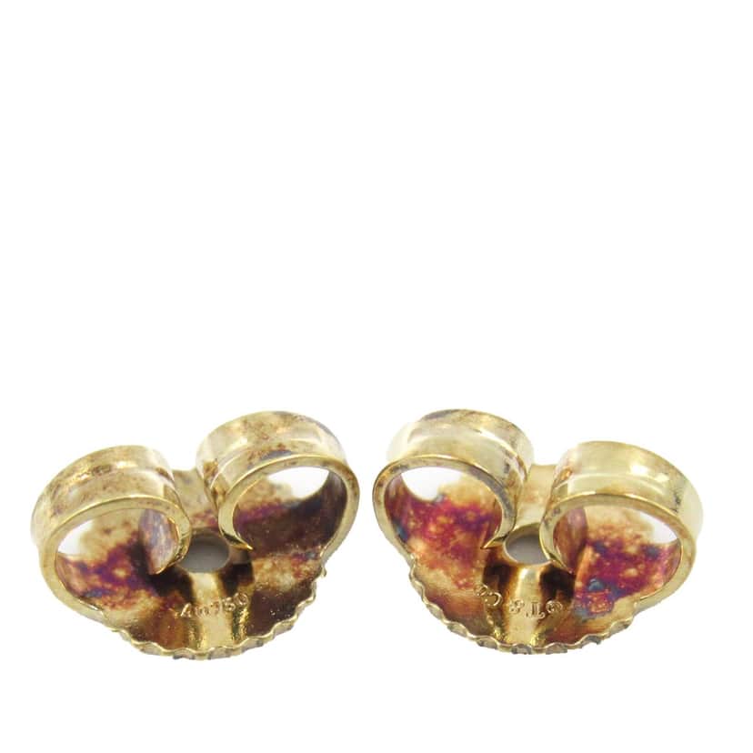 Tiffany & Co 18K Yellow Gold Paloma Picasso Kiss Earrings Gold Gold Good condition - Front View