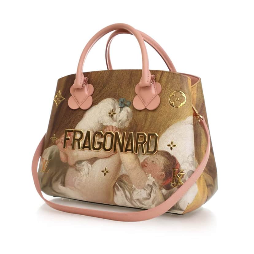 Louis Vuitton Jeff Koons Masters Collection Montaigne MM Brown Canvas Good condition - Front View