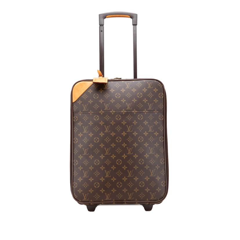Louis Vuitton Monogram Pegase 45 Brown Canvas Good condition - Front View