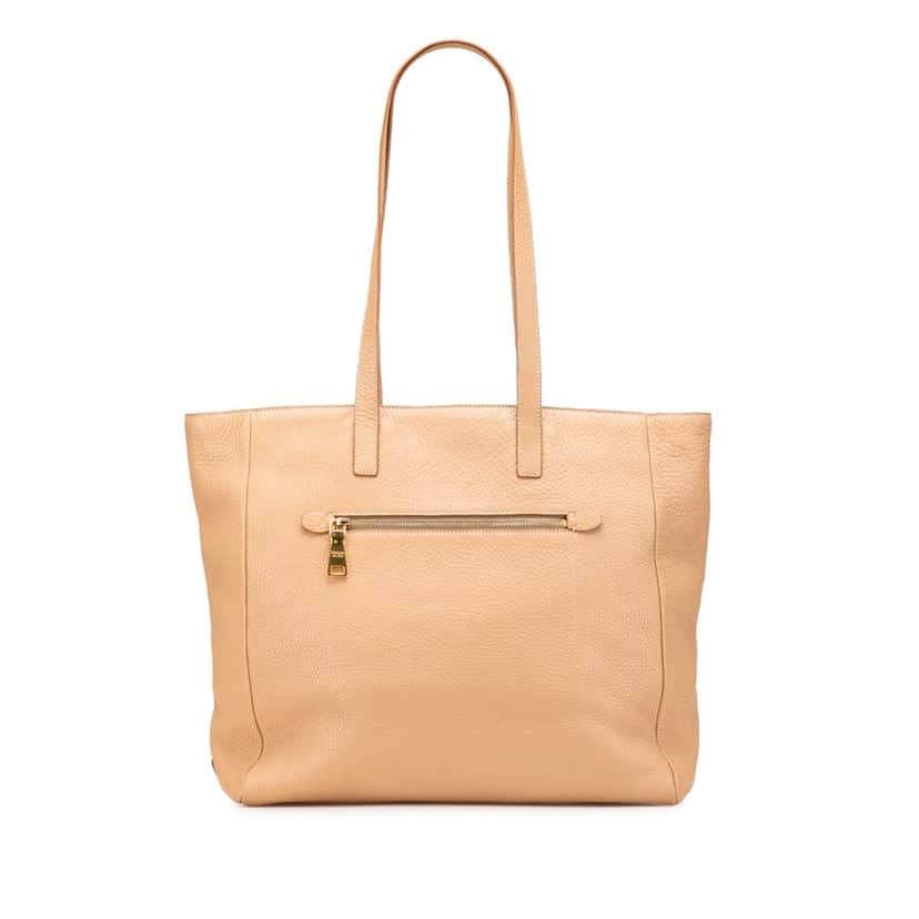 Prada Vitello Daino Tote Brown Leather Good condition - Front View