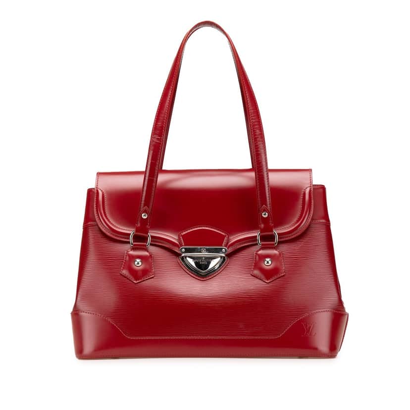 Louis Vuitton Epi Bagatelle GM Red Leather Very good condition - Front View