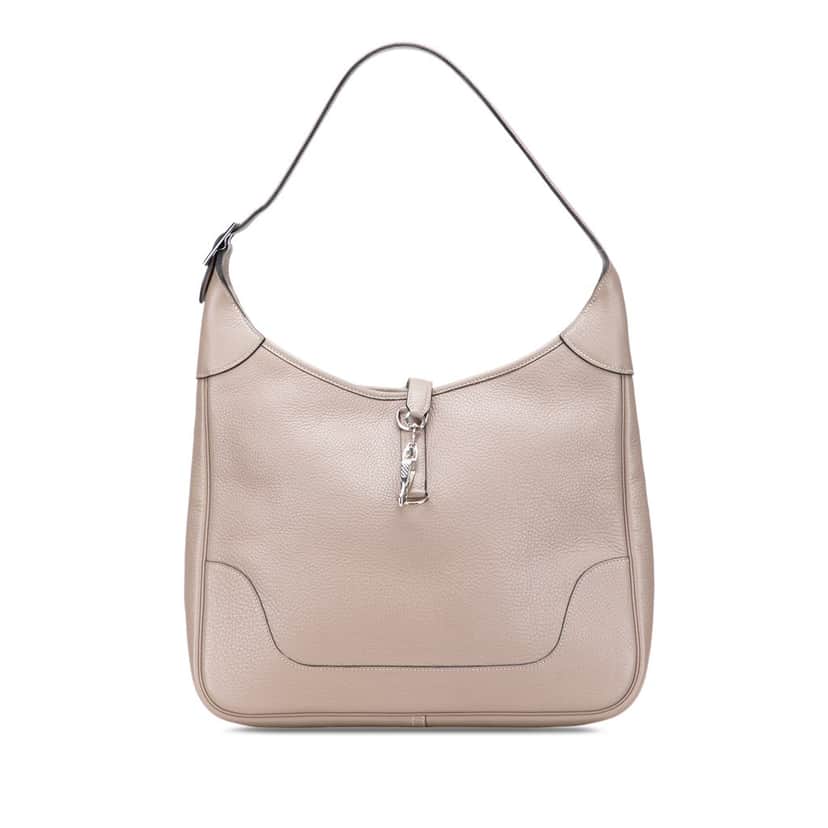 Hermès Clemence Trim II 38 Brown Leather Good condition - Front View