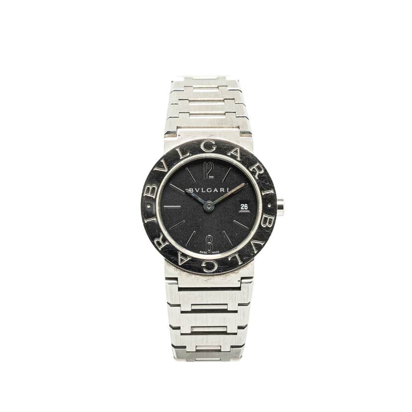 Bvlgari Quartz Stainless Steel Bvlgari Bvlgari Watch Silver Stainless steel Good condition - Front View