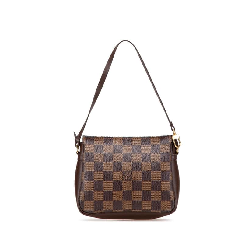Louis Vuitton Damier Ebene Trousse Pochette Brown Canvas Good condition - Front View