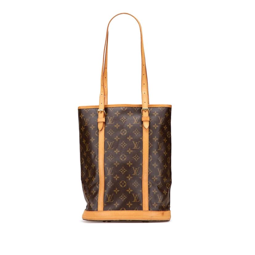 Louis Vuitton Monogram Bucket GM Brown Canvas Good condition - Front View