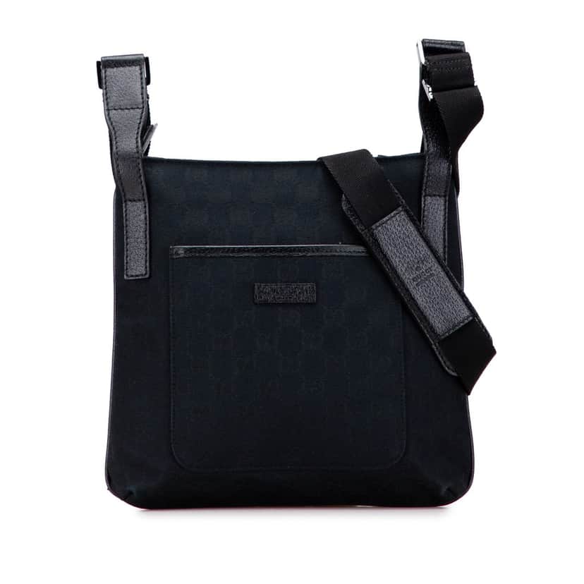 Gucci GG Canvas Crossbody Black Canvas Good condition - Front View