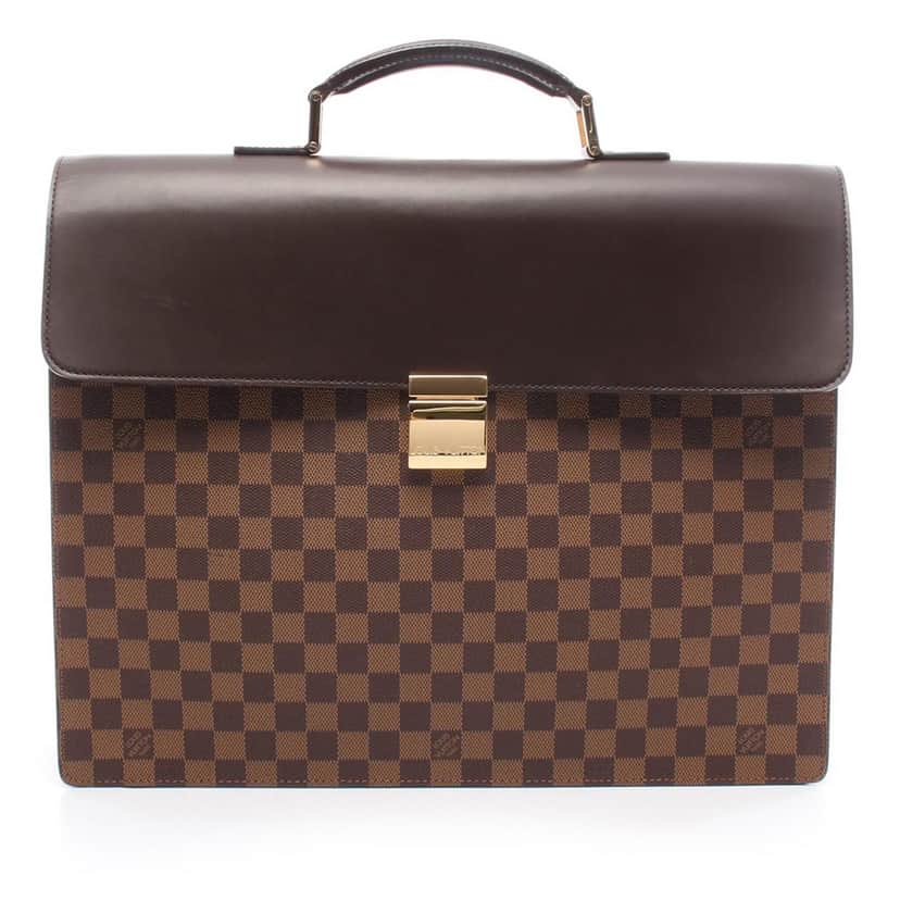 Louis Vuitton Damier Ebene Altona GM Brown Canvas Good condition - Front View