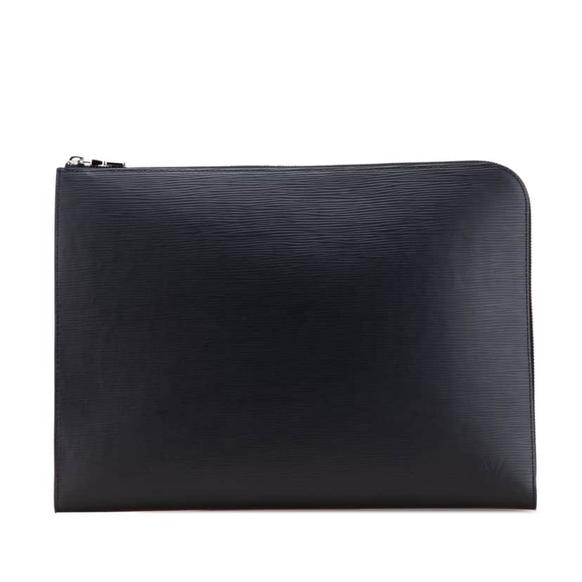 Louis Vuitton Epi Pochette Jour GM Black Leather Good condition - Front View