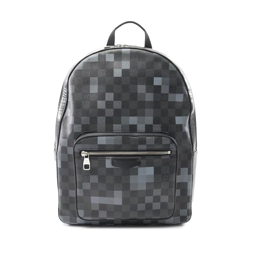 Louis Vuitton Damier Graphite Pixel Josh Black Canvas Good condition - Front View