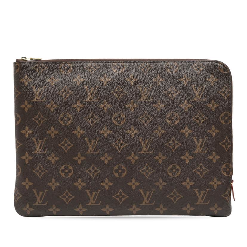 Louis Vuitton Monogram Etui Voyage MM Brown Canvas Good condition - Front View