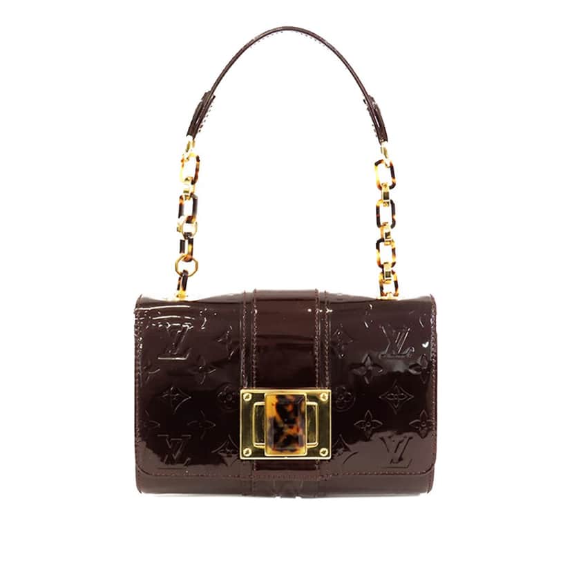 Louis Vuitton Monogram Vernis Vermont Avenue Purple Leather Good condition - Front View