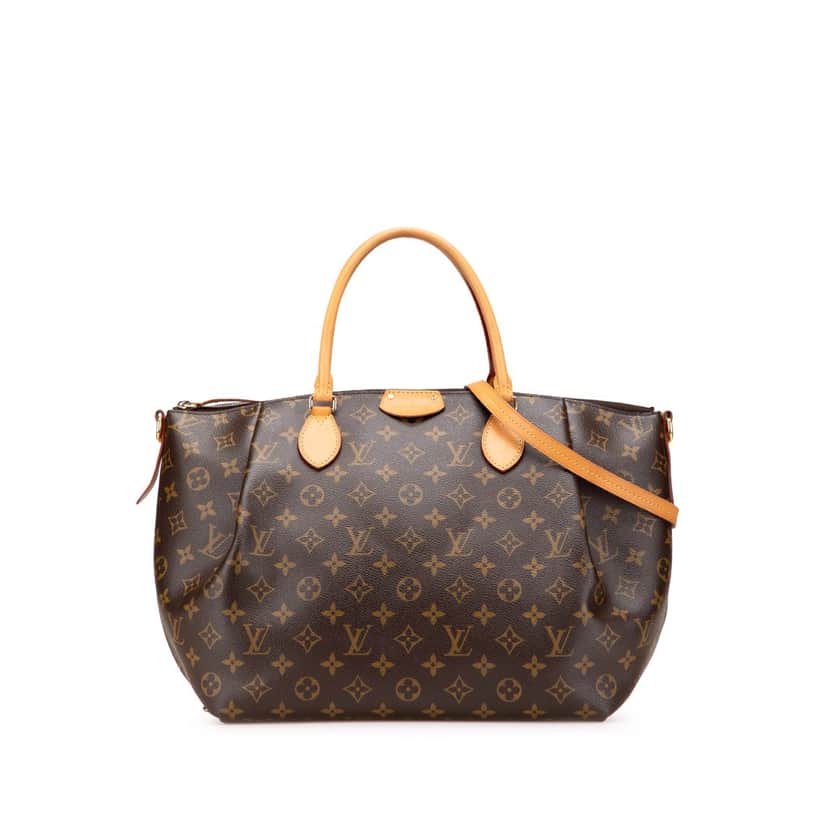 Louis Vuitton Monogram Turenne MM Brown Canvas Good condition - Front View