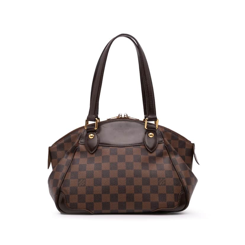 Louis Vuitton Damier Ebene Verona PM Brown Canvas Good condition - Front View