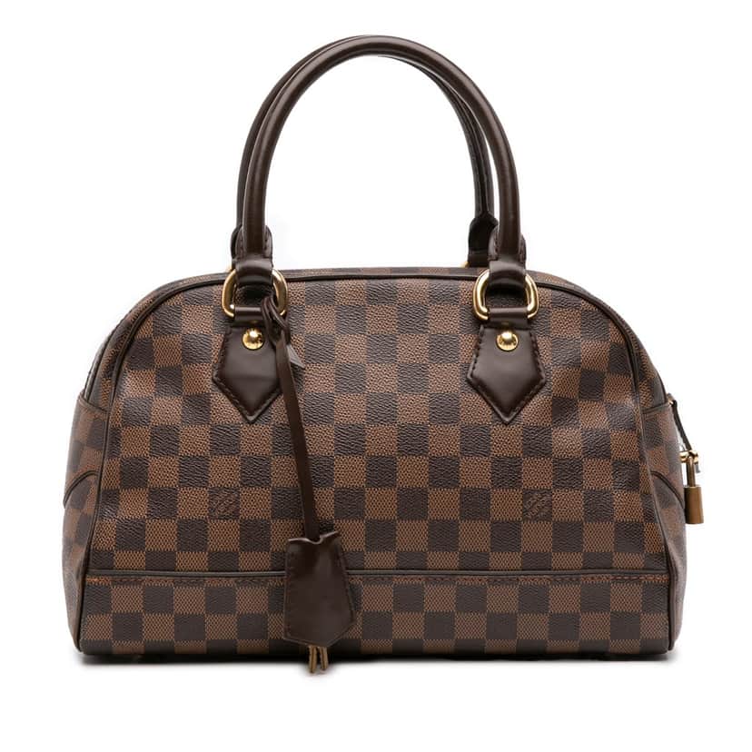 Louis Vuitton Damier Ebene Duomo Brown Canvas Good condition - Front View
