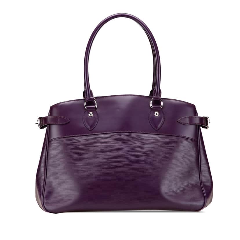 Louis Vuitton Epi Passy GM Purple Leather Good condition - Front View