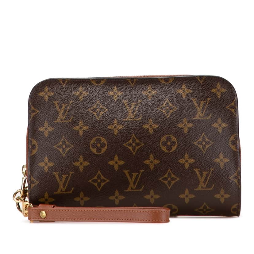 Louis Vuitton Monogram Orsay Brown Canvas Good condition - Front View