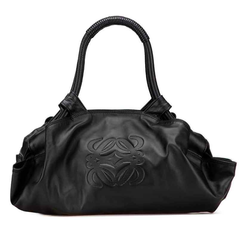 Loewe Nappa Aire Black Leather Good condition - Front View