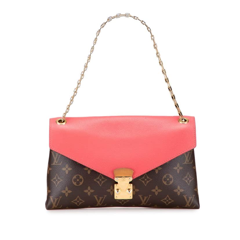 Louis Vuitton Monogram Pallas Chain Brown Canvas Good condition - Front View