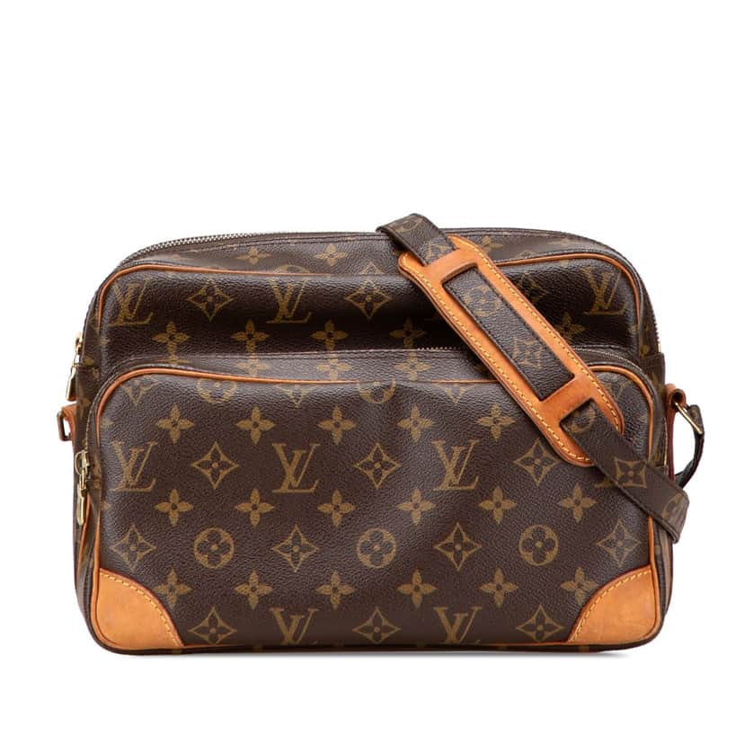 Louis Vuitton Monogram Nil Crossbody Brown Canvas Good condition - Front View