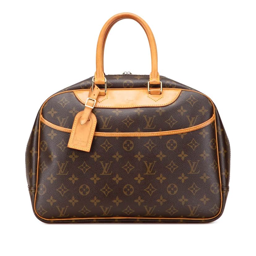 Louis Vuitton Monogram Deauville Brown Canvas Good condition - Front View