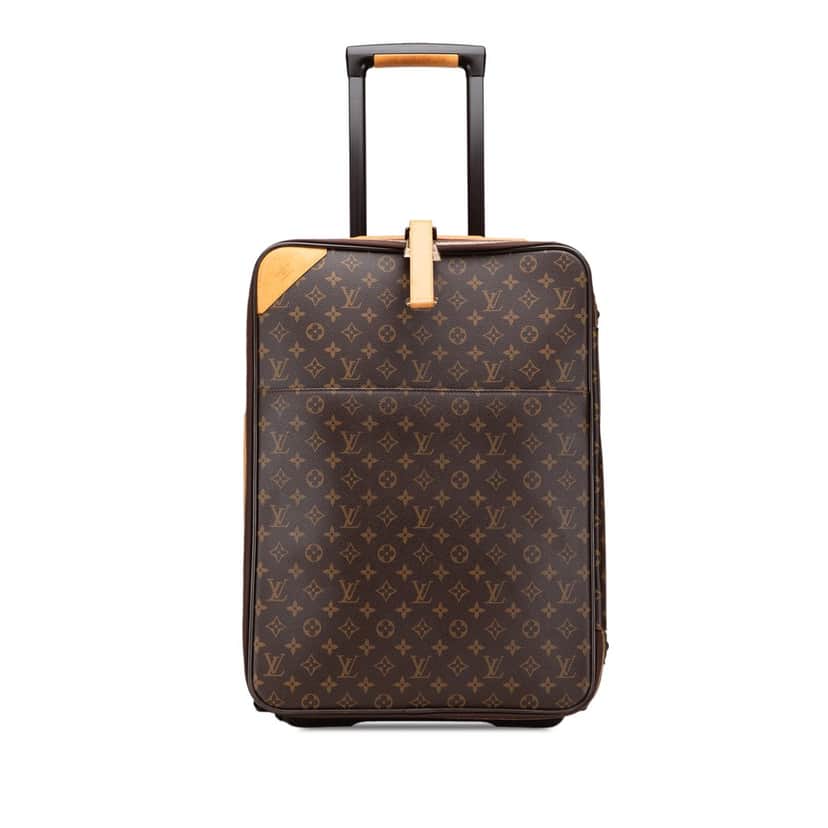 Louis Vuitton Monogram Pegase 55 Brown Canvas Good condition - Front View