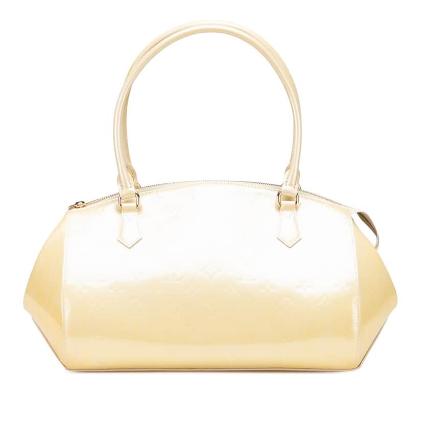 Louis Vuitton Monogram Vernis Sherwood GM Brown Leather Good condition - Front View