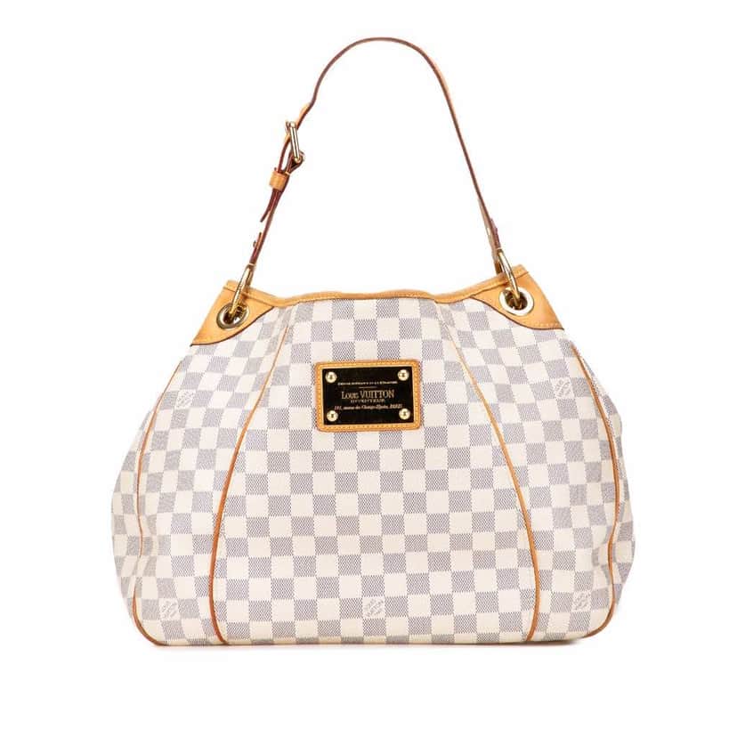 Louis Vuitton Damier Azur Galliera PM White Canvas Good condition - Front View