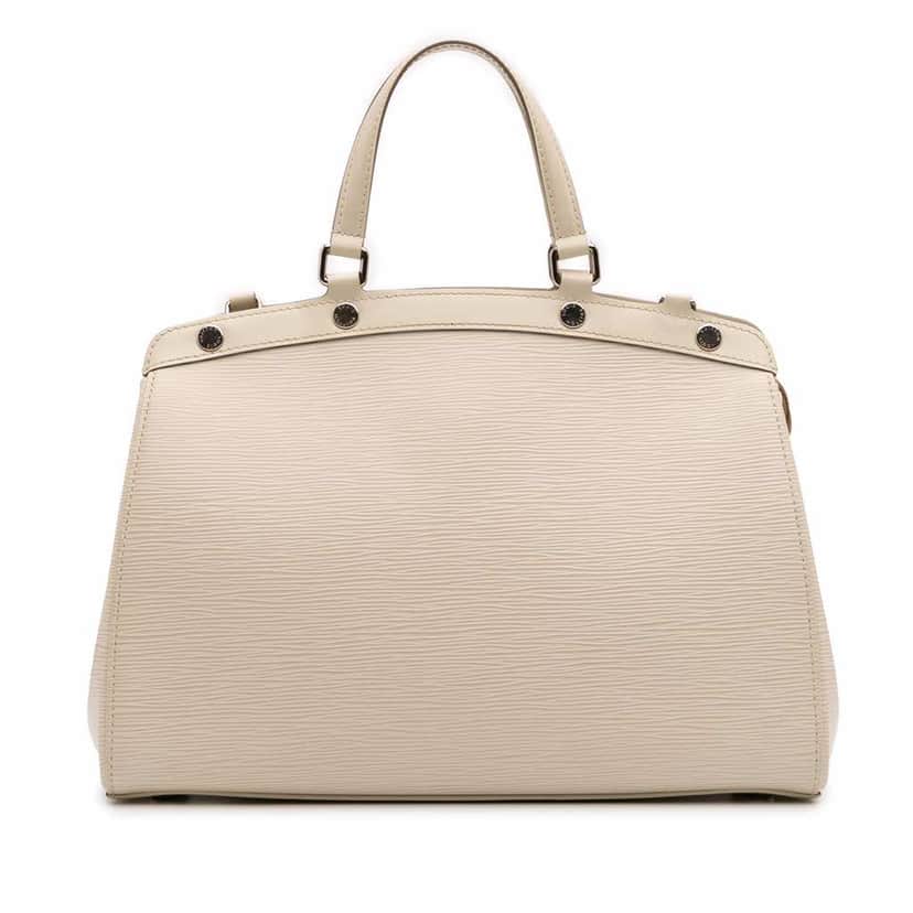 Louis Vuitton Epi Brea MM Brown Leather Good condition - Front View