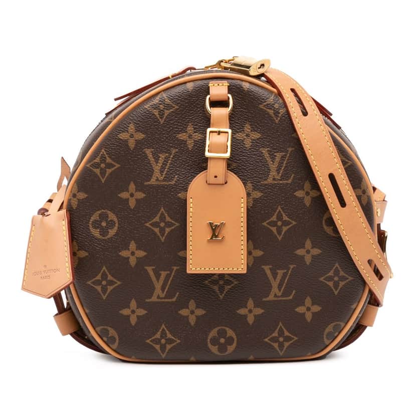 Louis Vuitton Monogram Boite Chapeaux Souple MM Brown Canvas Good condition - Front View