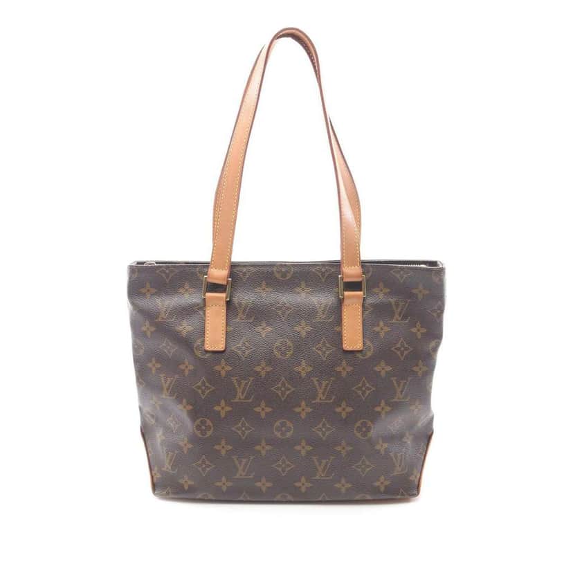 Louis Vuitton Monogram Cabas Piano Brown Canvas Good condition - Front View