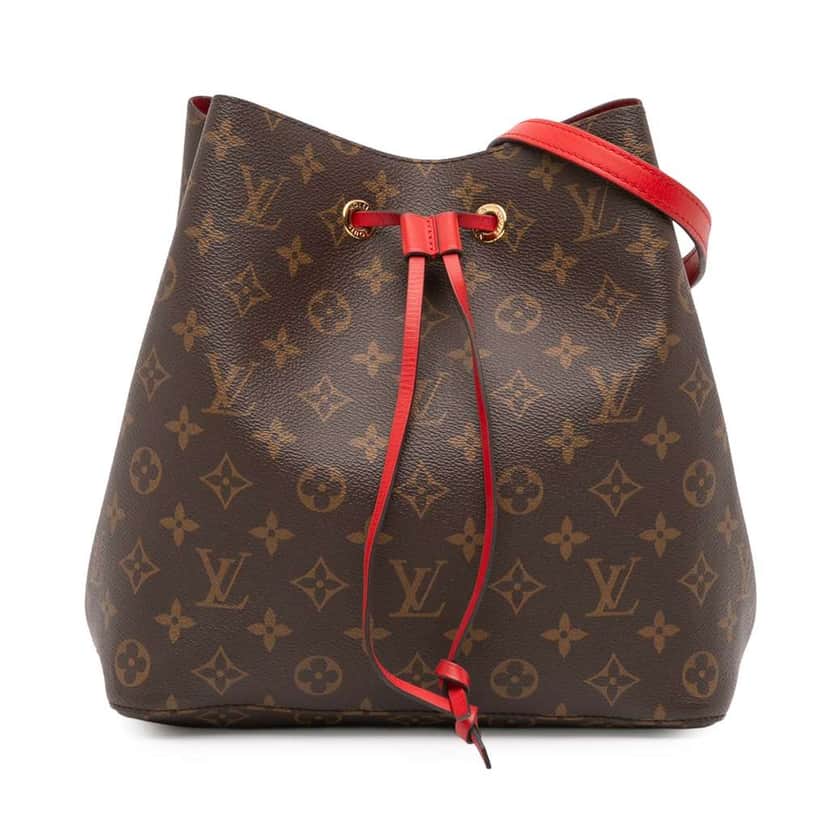 Louis Vuitton Monogram Neonoe MM Brown Canvas Good condition - Front View