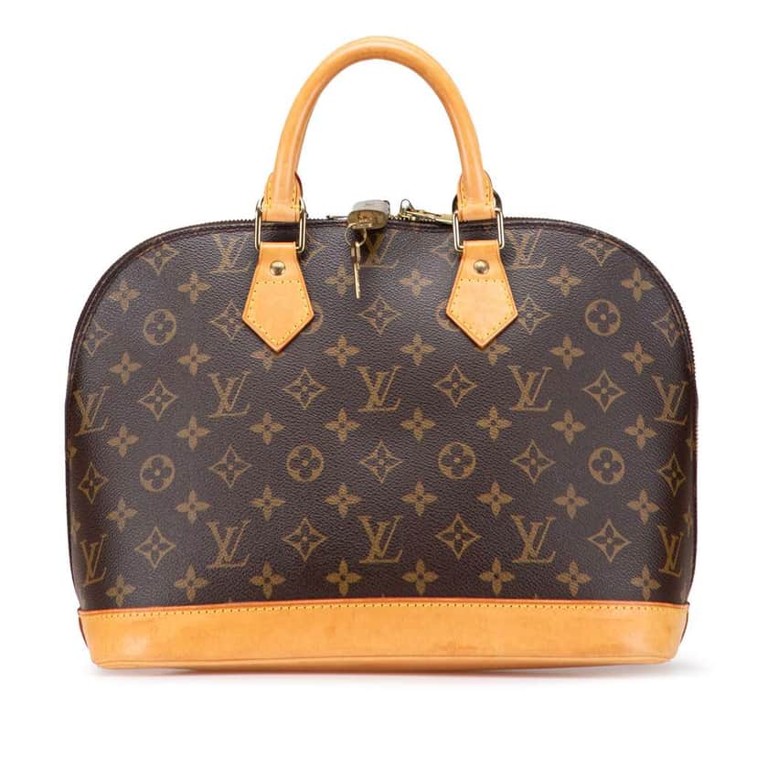 Louis Vuitton Monogram Alma PM Brown Good condition - Front View