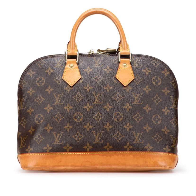 Louis Vuitton Monogram Alma PM Brown Good condition - Front View