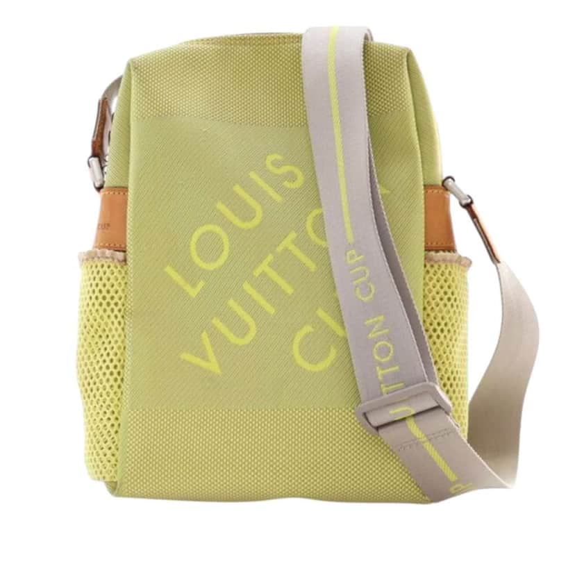 Louis Vuitton Damier Geant LV Cup Weatherly Green Canvas Good condition - Front View